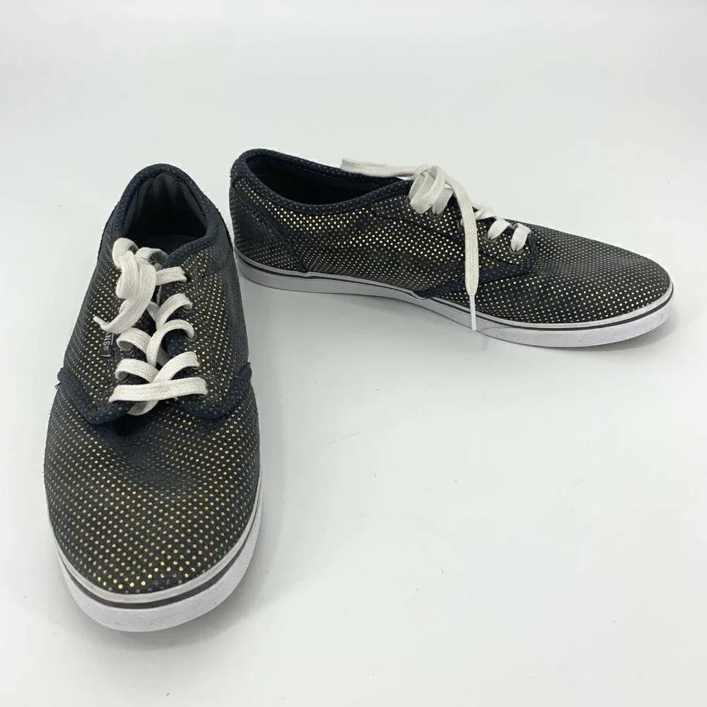 Vans gray with gold dots Ultra Cush sneakers